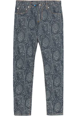 Etro Jean à motif cachemire
