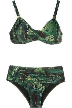 Lygia & Nanny Bikini Marianne à imprimé graphique