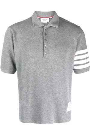 Thom Browne Polo à 4 bandes signature