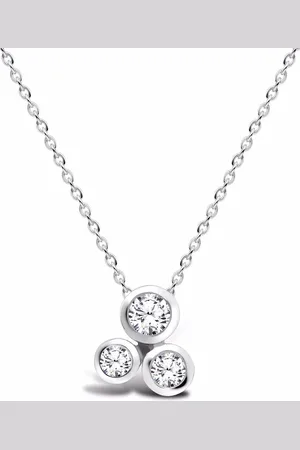 Pragnell Collier Bubbles en or blanc 18ct serti de diamants