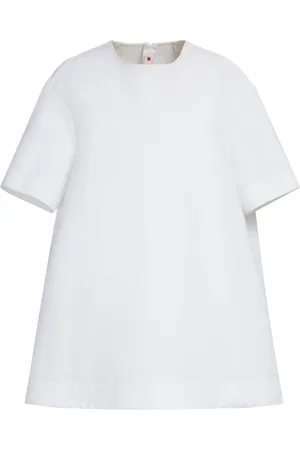 Marni Robe en coton à manches courtes