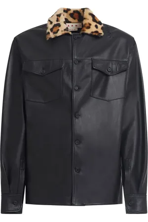 Marni Chemise en cuir
