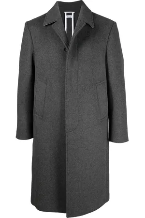Thom Browne Manteau à simple boutonnage