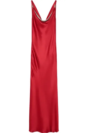 VERSACE Robe-nuisette Metal Mesh en satin