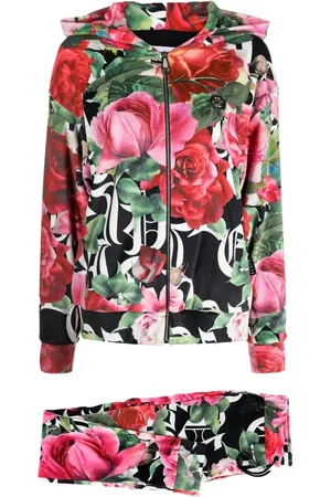 Philipp Plein Survêtement à fleurs