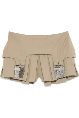 Sinéad O’Dwyer Jupe-culotte à taille ceinturée