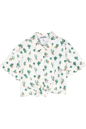 Moschino Chemise à imprimé cactus