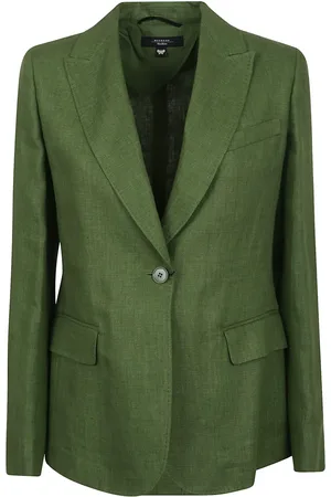 Max Mara Blazer à revers crantés
