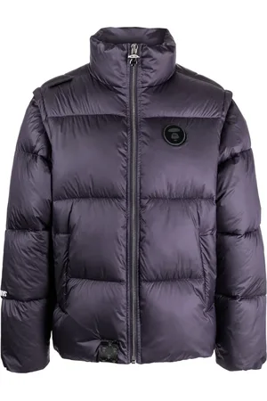 A Bathing Ape Doudoune à logo appliqué