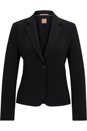 HUGO BOSS Blazer à revers crantés