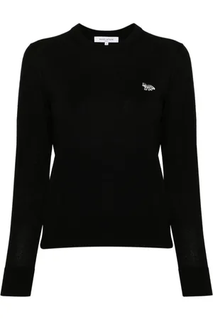 Maison Kitsuné Pull à patch Baby Fox