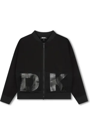 DKNY Veste bomber à logo imprimé