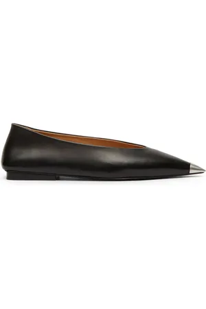 MARSÈLL Ballerines en cuir à bout pointu