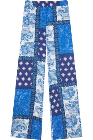 Donde Esteban Pantalon à imprimé patchwork