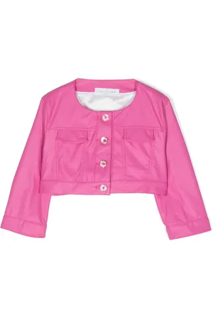 COLORICHIARI Veste crop boutonnée