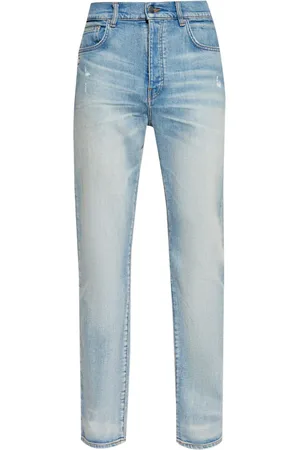 AMIRI Jean slim à taille mi-haute
