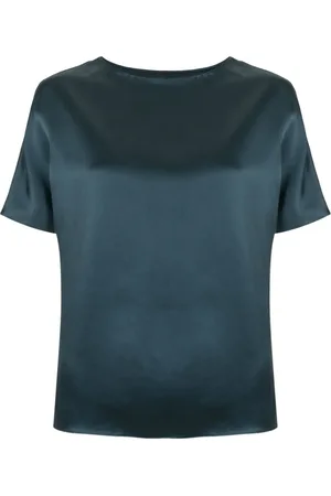 Uma Raquel Davidowicz T-shirt en soie à manches courtes