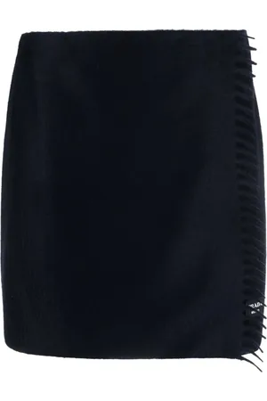 Prada Minijupe à modèle drapé