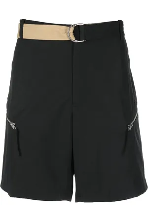 Helmut Lang Short cargo à taille ceinturée
