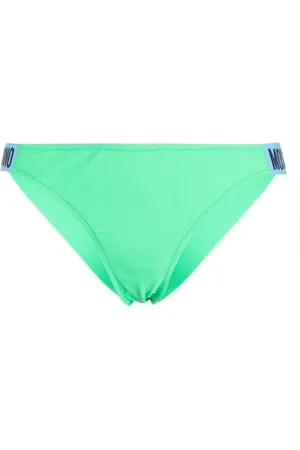 Moschino Bas de bikini à logo embossé