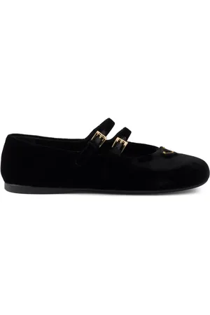 Prada Ballerines à fini velours