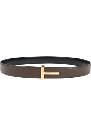 Tom Ford Ceinture réversible à plaque logo