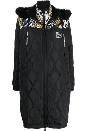VERSACE Doudoune à imprimé graphique
