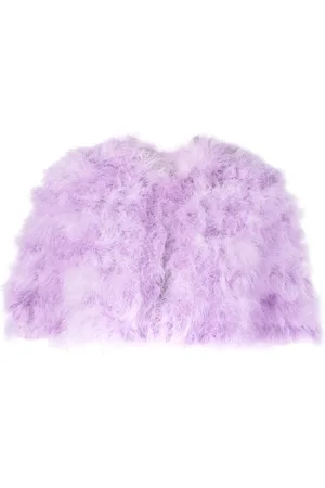 Twin-Set Veste crop à plumes