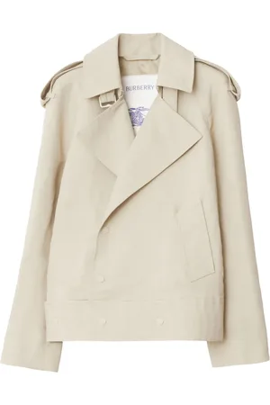 Burberry Trench court à boutonnière décalée