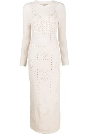 Twin-Set X Marco Rambaldi robe en maille à coupe longue