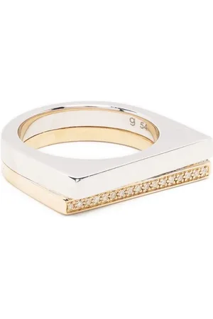 TOM WOOD Bague doubel à ornements