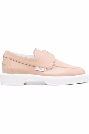 LE SILLA Mocassins bicolores en cuir