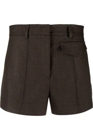 BLANCA Short plissé Salicaria à taille mi-haute