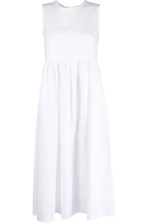 BLANCA Robe mi-longue plissée à design sans manches