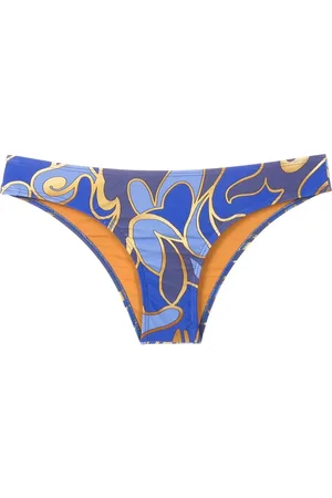 Lygia & Nanny Bikini bandeau à imprimé graphique