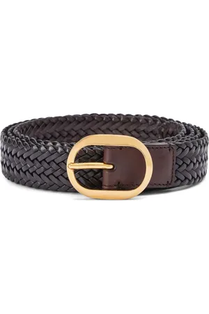 Tom Ford Ceinture en cuir à design tressé