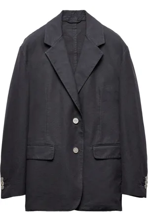 Prada Blazer en coton à simple boutonnage