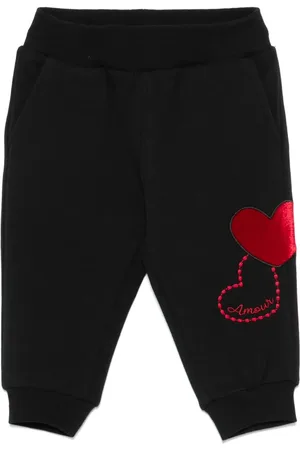 MONNALISA Pantalon de jogging à patch cœur