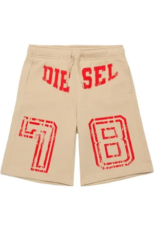 Diesel Short à logo imprimé