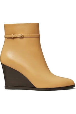 Tory Burch Bottines compensées Double T 85 mm