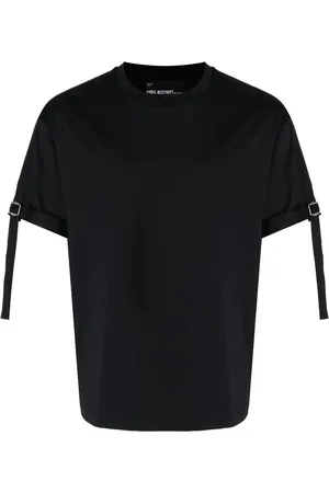 Neil Barrett T-shirt en coton à détails de boucles