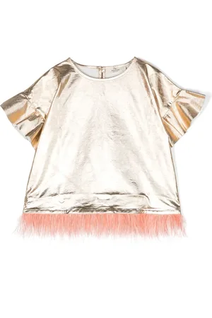 Le pandorine T-shirt imprimé à volants