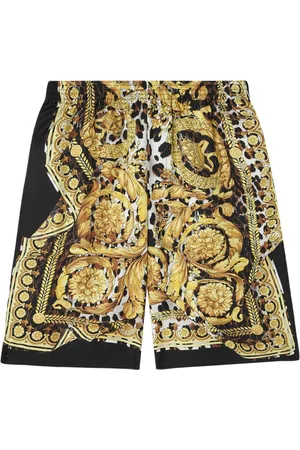 VERSACE Short Wild Barocco en soie