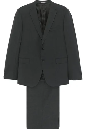 Emporio Armani Costume slim à simple boutonnage