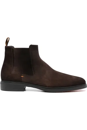 santoni Bottines chelsea à détail imprimé