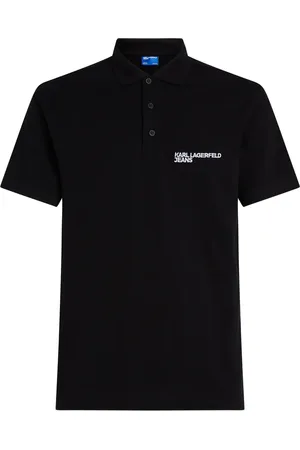 Karl Lagerfeld Polo à logo brodé