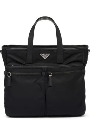Prada Sac banane en cuir Saffiano et nylon recyclé