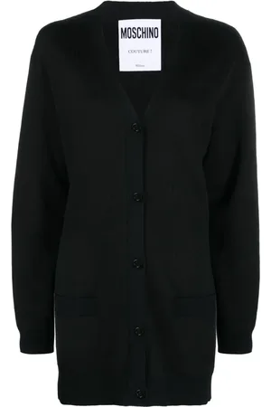 Moschino Cardigan en laine vierge à col v
