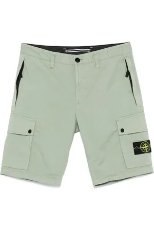 Stone Island Short à badge détachable
