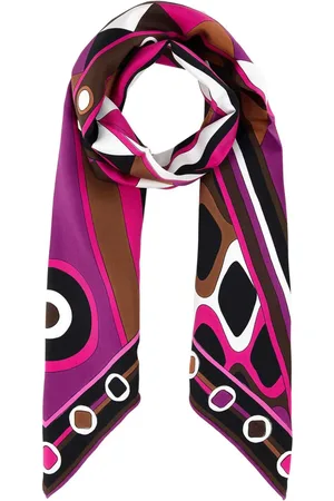 Puccini Foulard imprimé en soie